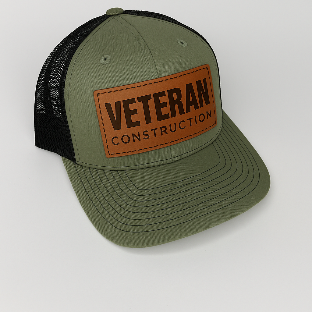 Veteran Construction Patch Hat